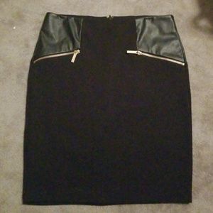 Black Michael Kors pencil skirt